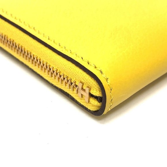 Auth HERMES Chaine d'Ancre Zip Angor IC case Card Case - Picture 8 of 16